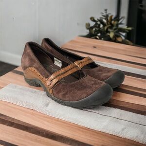 Merrell Shoes Womens Plaza Bandeau Espresso Mary Jane Brown J46498 Size 8